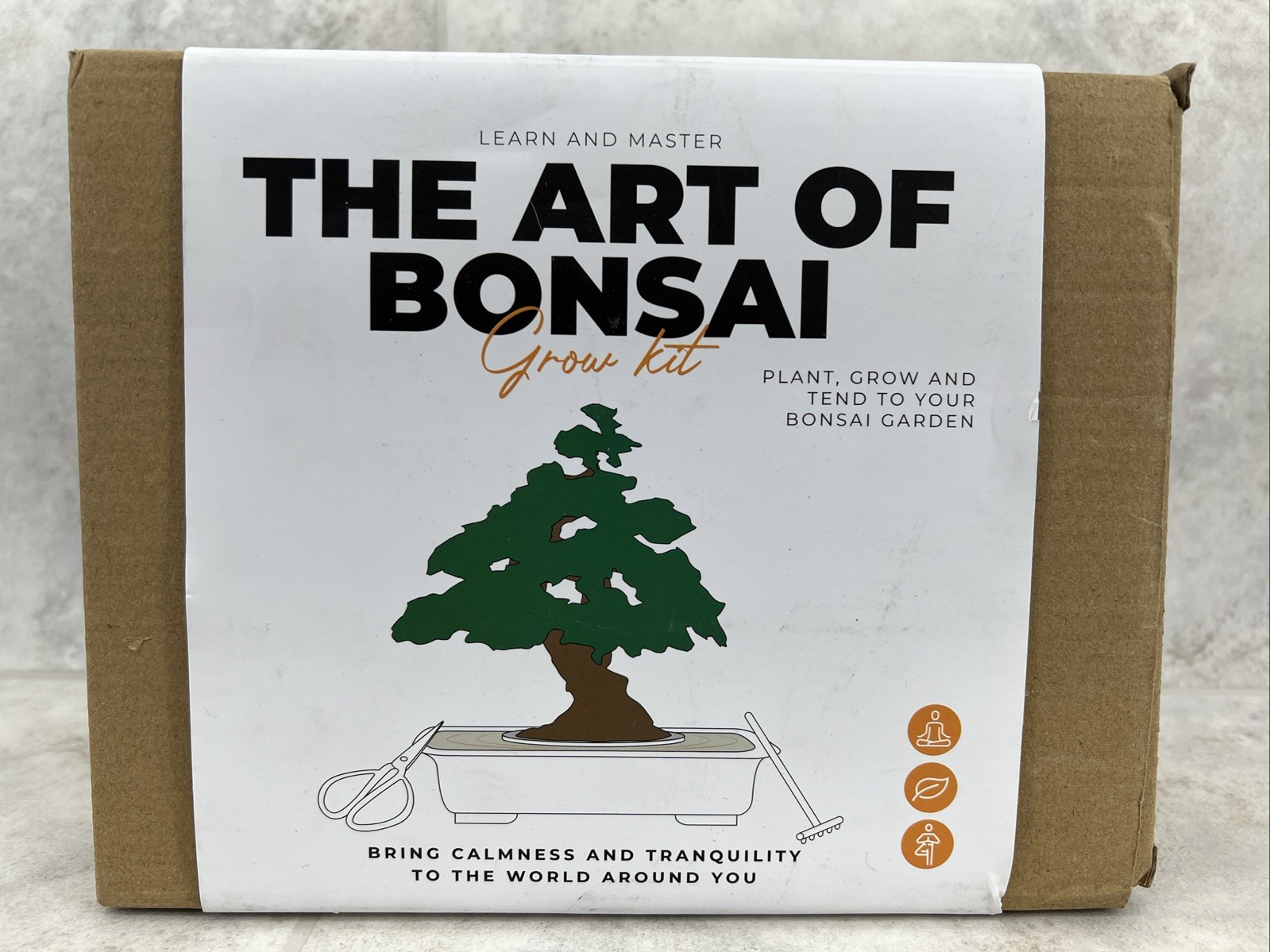 Bonsai-Baum-Wachstums-Set -Gift Republic GR870001- Seeds Sand Planter – Kit
