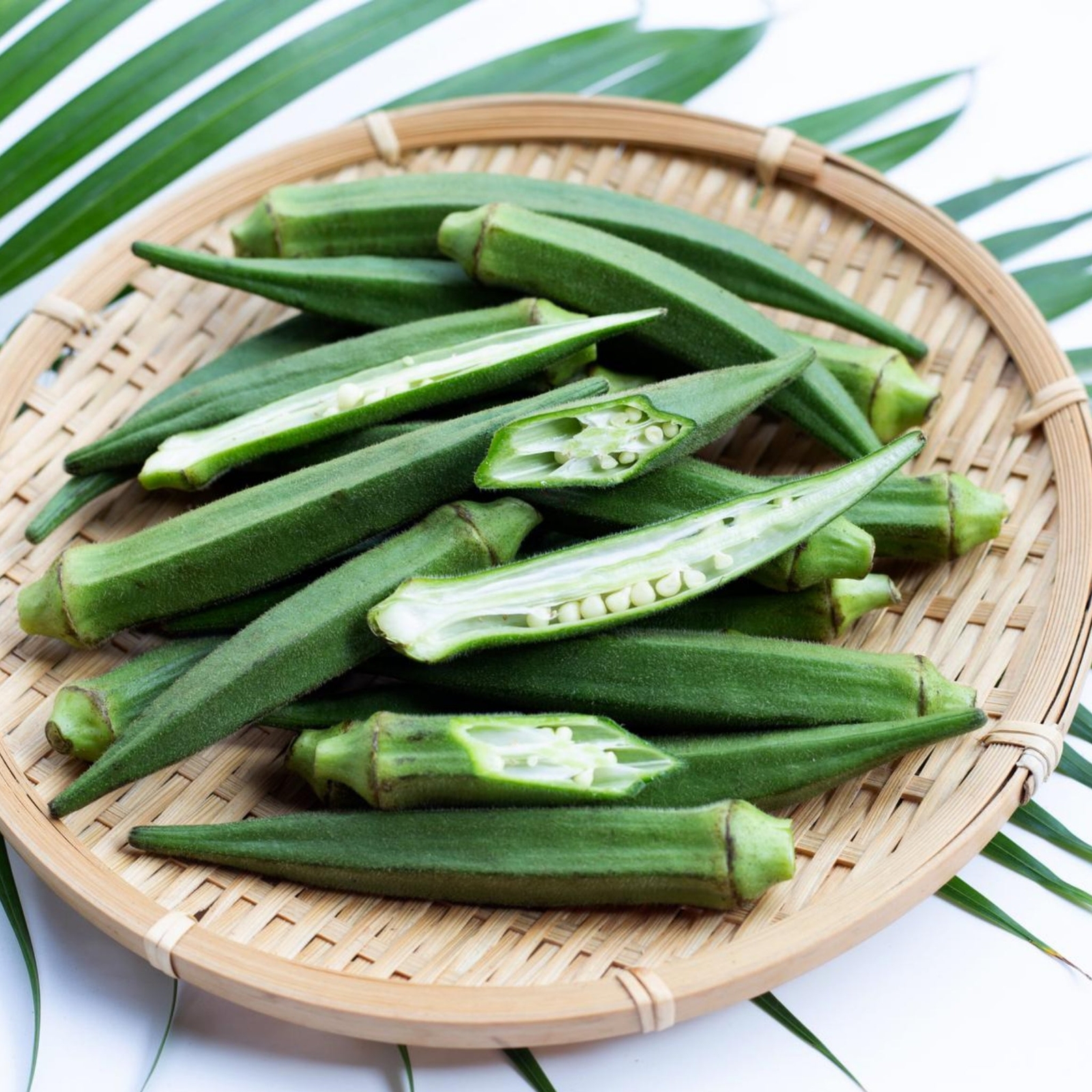Clemson Spineless Okra – Seeds – Organic – Non Gmo – Heirloom Seeds