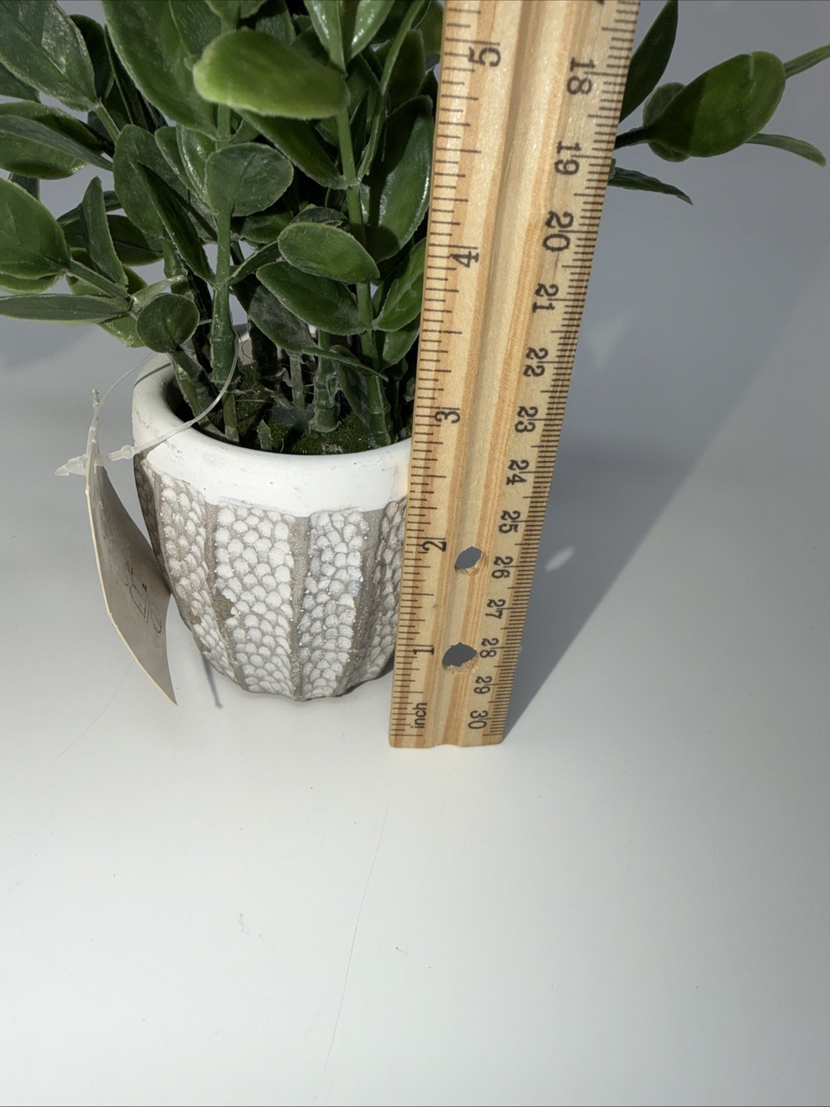 Artificial Potted Plants Lot of 4 Faux Greenery Home Office Decor