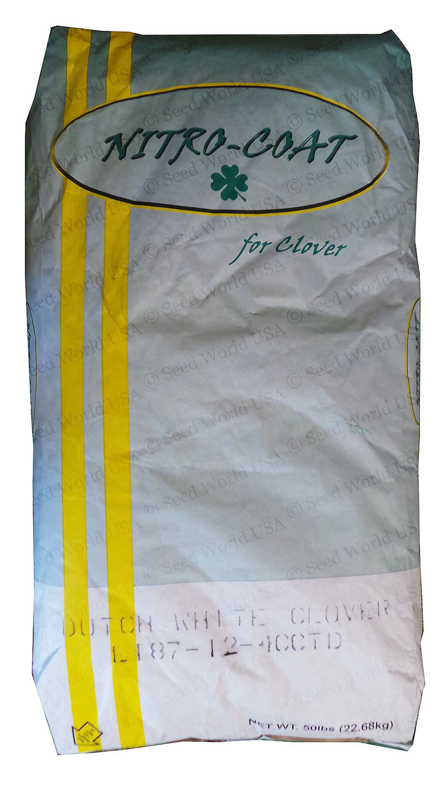 SeedRanch White Dutch Clover Seed: Nitro-Coated & Inoculated 10 Lbs.