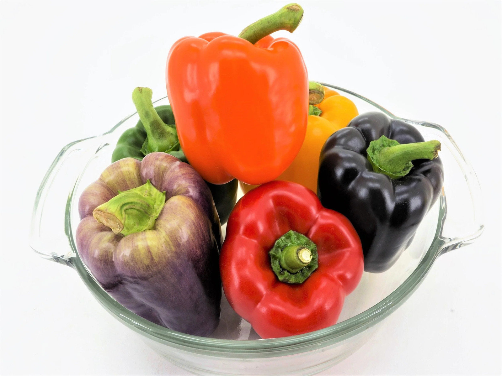 150 RAINBOW BELL PEPPER Sweet Red Green Yellow Orange Purple Brown White Seeds