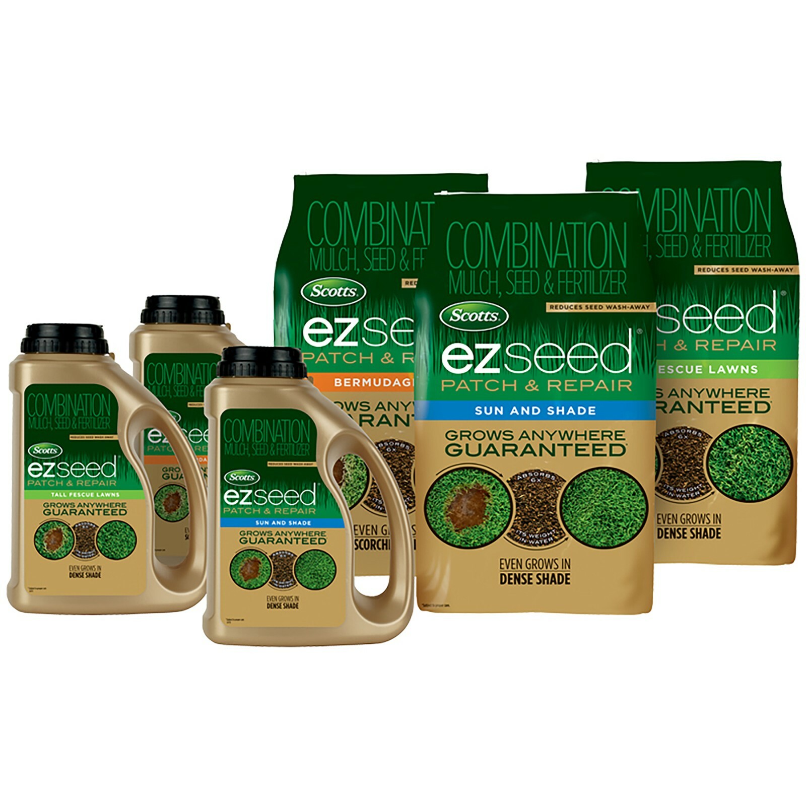 Scotts EZ Seed Dog Spot Repair Sun and Shade 2 lbs. Covers up to 100 Dog Spots