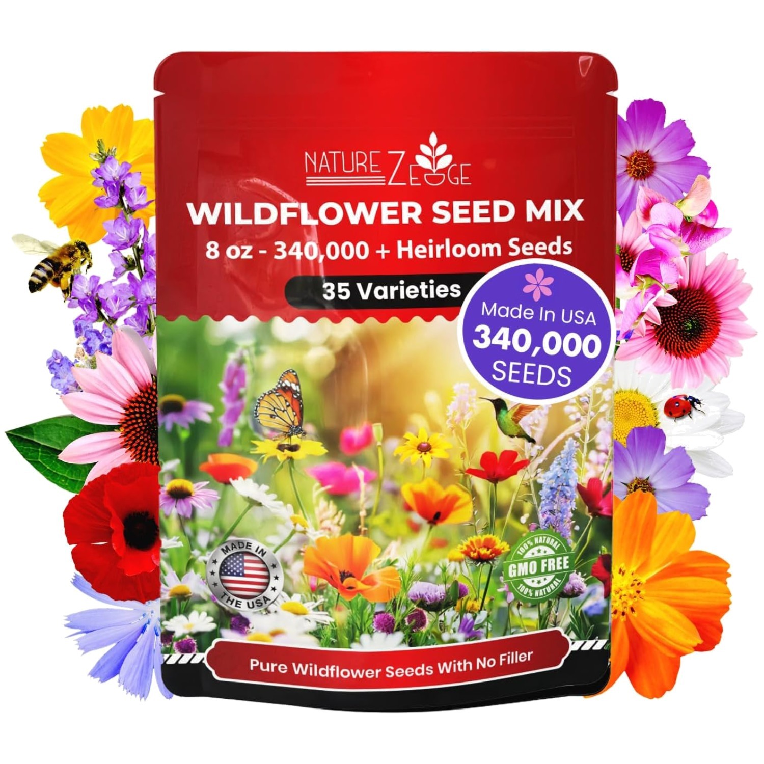 Annual & Perennial Flower Seed Variety Pack