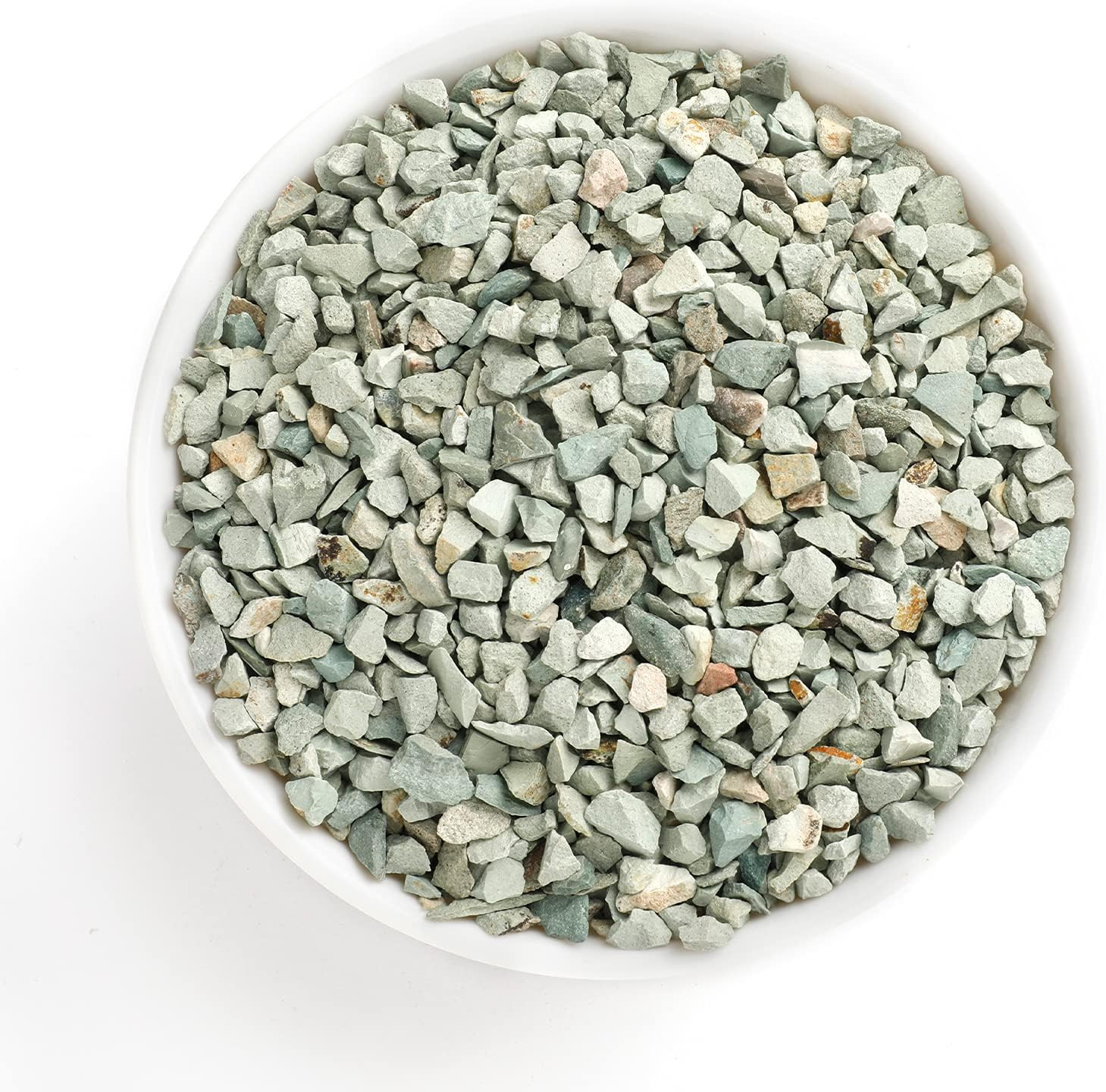 2Lb Succulents and Cactus Green Zeolite, Décor & Additive Rocks, Natural Decorat