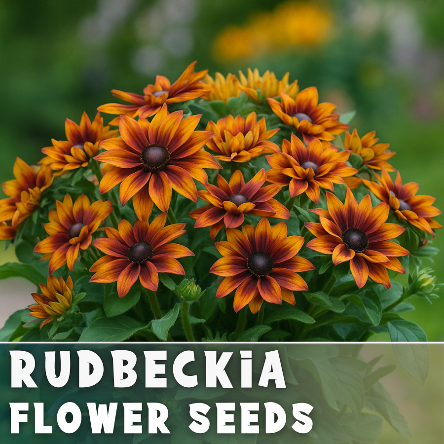 Honeyfire Rudbeckia Seeds 125+ Seeds Annual Flower Seeds Garden