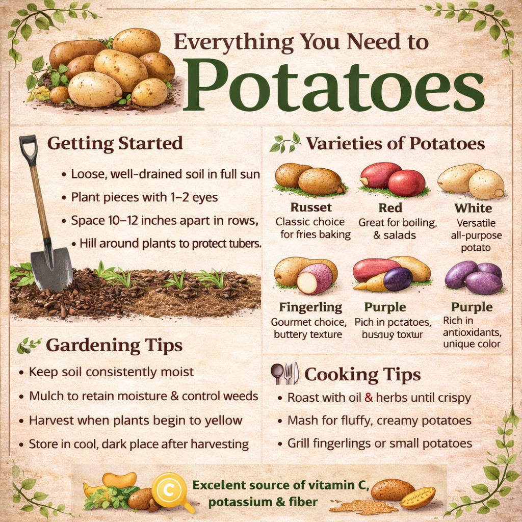 German Butterball Seed Potatoes for Planting | Deep Yellow Flesh (3 Pounds)
