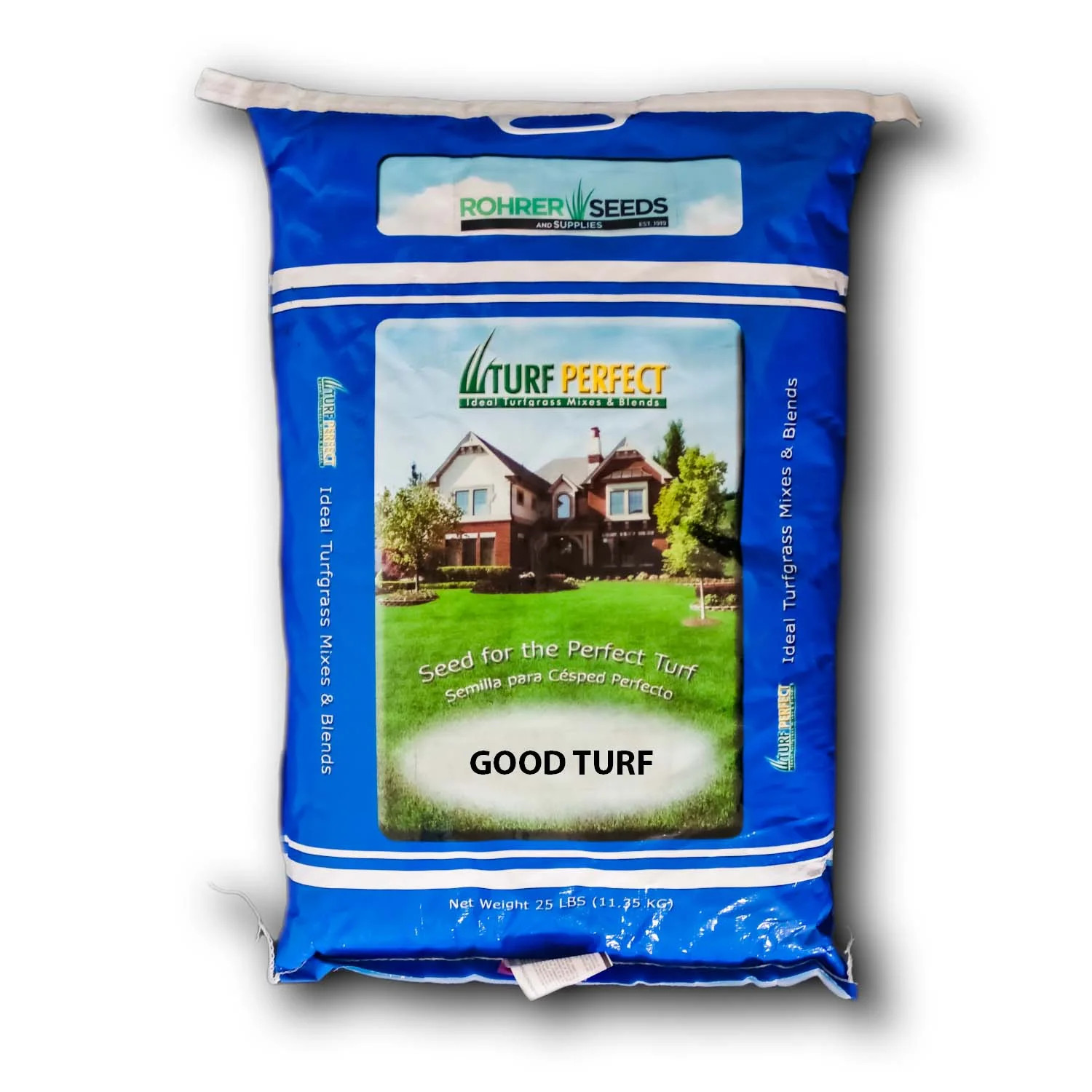 Good Turf Lawn Mix – A Grass Seed Blend of Two Rye Grasses, Blue Grass and Fine