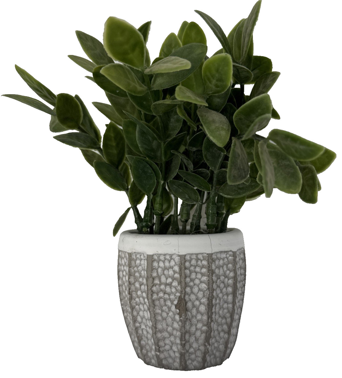 Artificial Potted Plants Lot of 4 Faux Greenery Home Office Decor