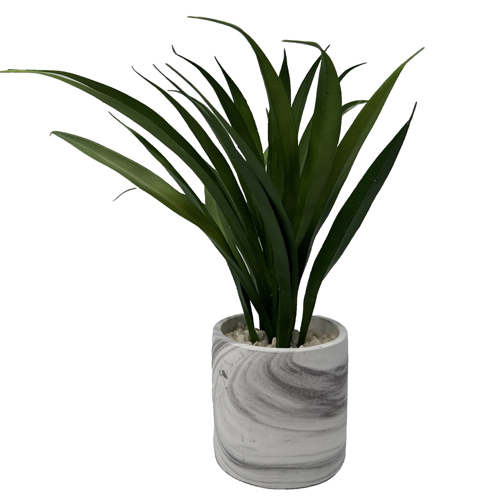 Artificial Potted Plants Lot of 4 Faux Greenery Home Office Decor