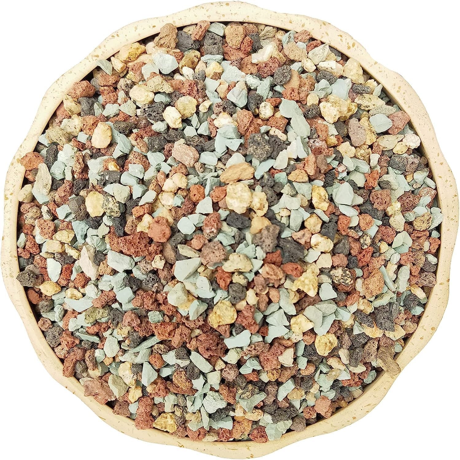 5Lb Bonsai Succulent and Cactus Soil Gritty Mix Rocks Gravel for Terrarium Top D