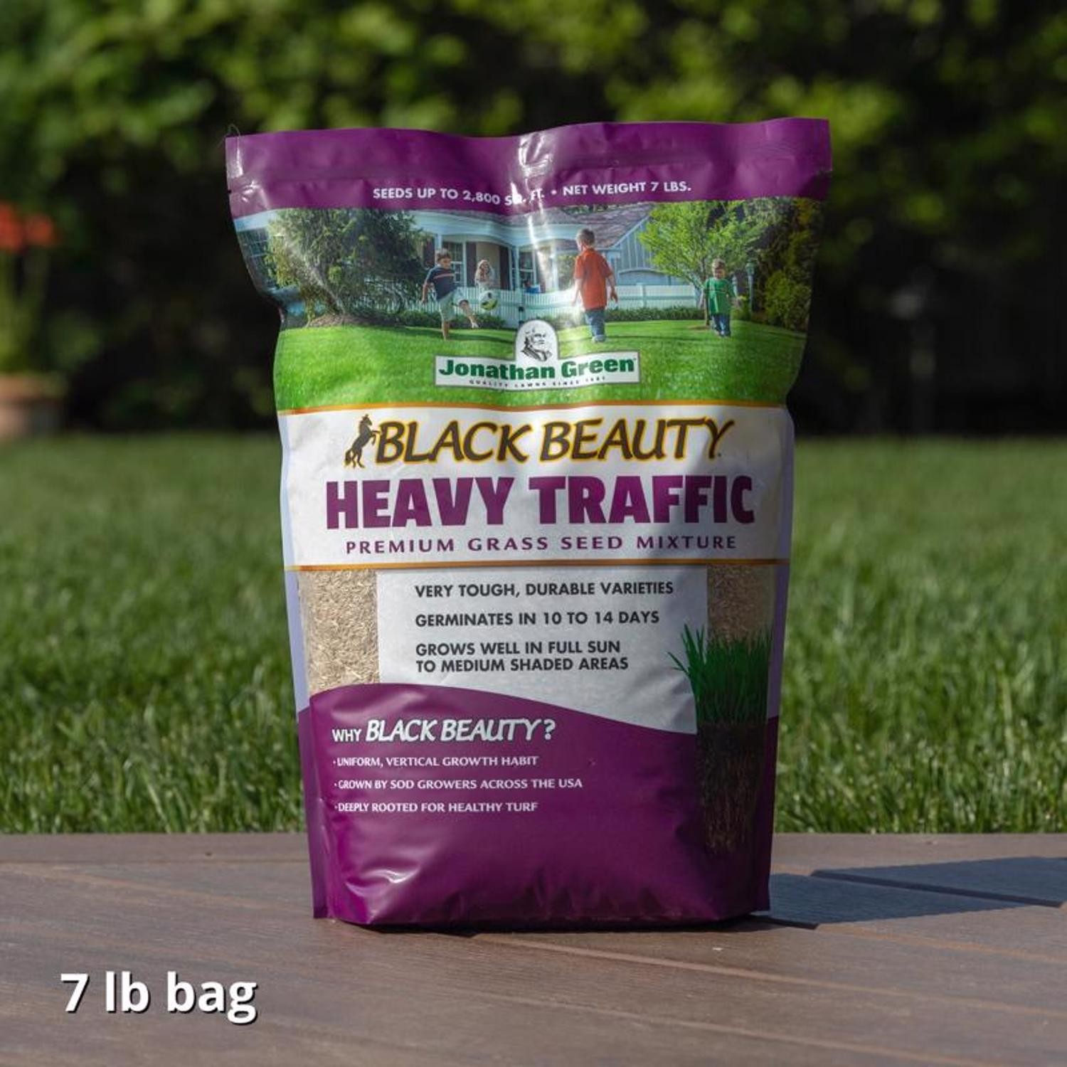Jonathan Green 11000 Heavy Traffic Premium Grass Seed Mixture 7 lbs.