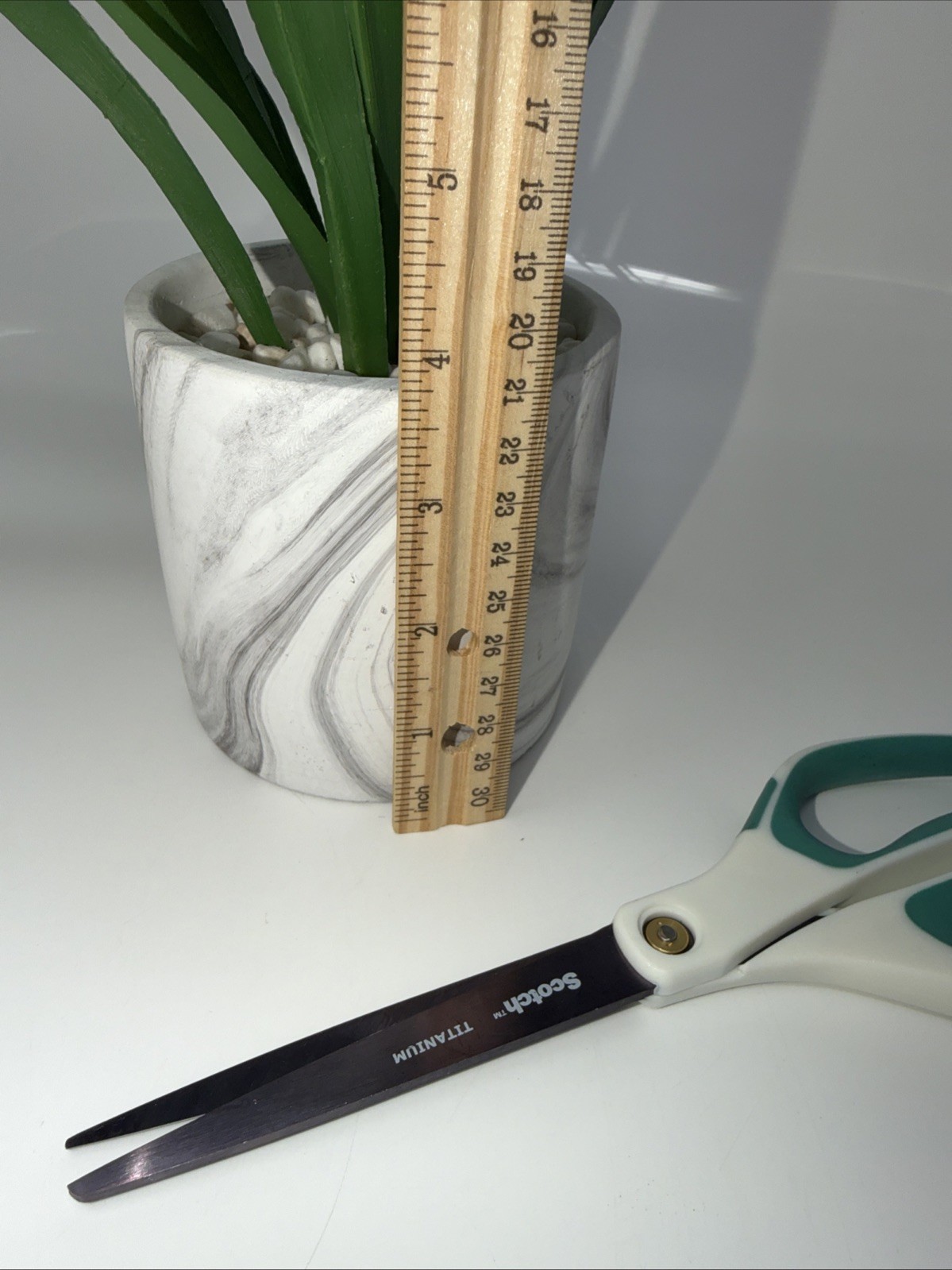 Artificial Potted Plants Lot of 4 Faux Greenery Home Office Decor
