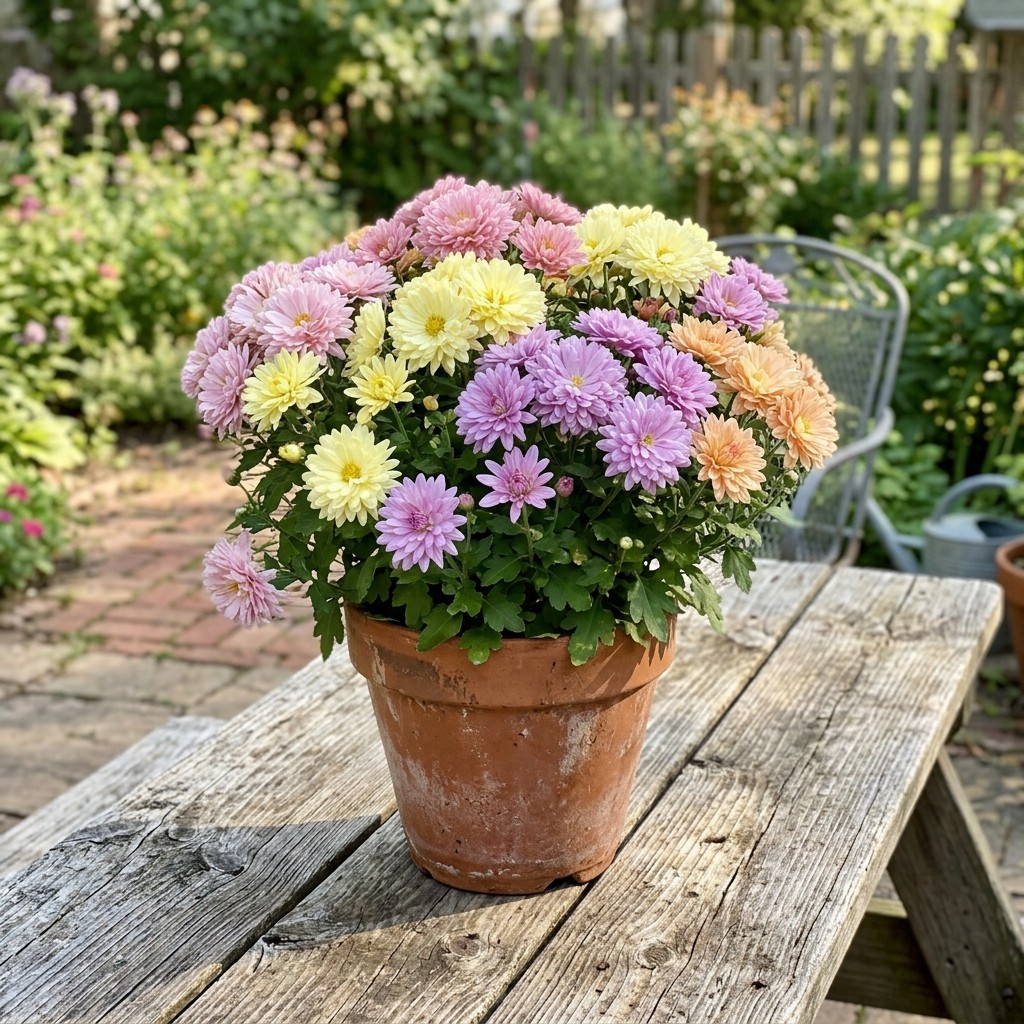 500 Spring Fiesta Chrysanthemum Mix Seeds for Planting – Premium Heirloom