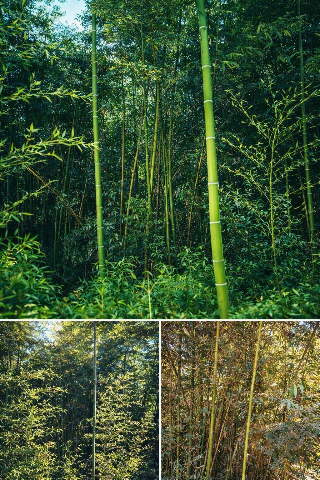 10 Pack – Giant Timber Bamboo LIVE Rhizomes (Phyllostachys Vivax)