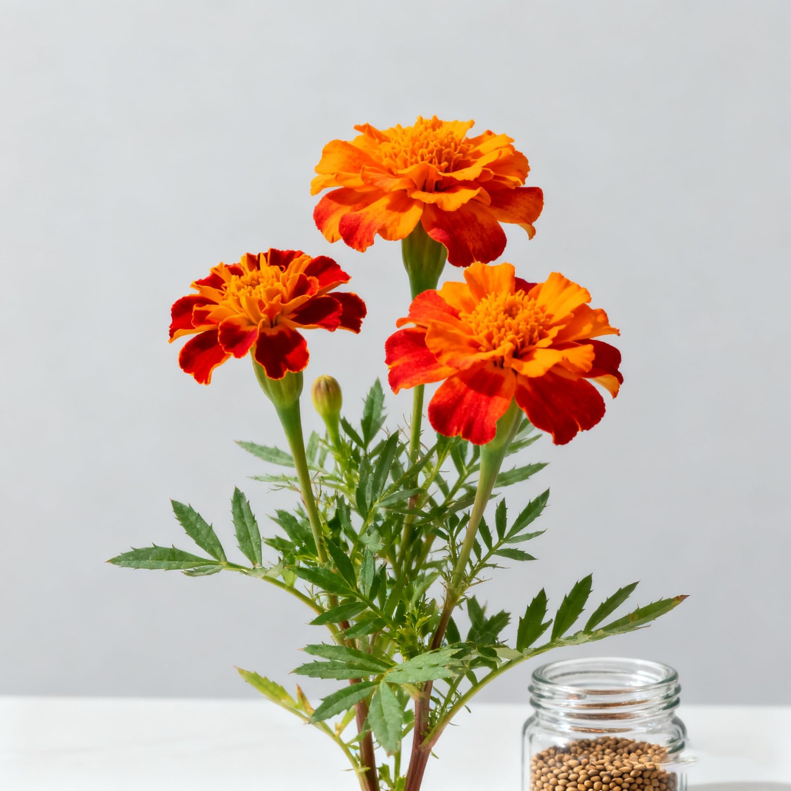 1000+ Marigold Seeds for Planting, Mixed Color Mix