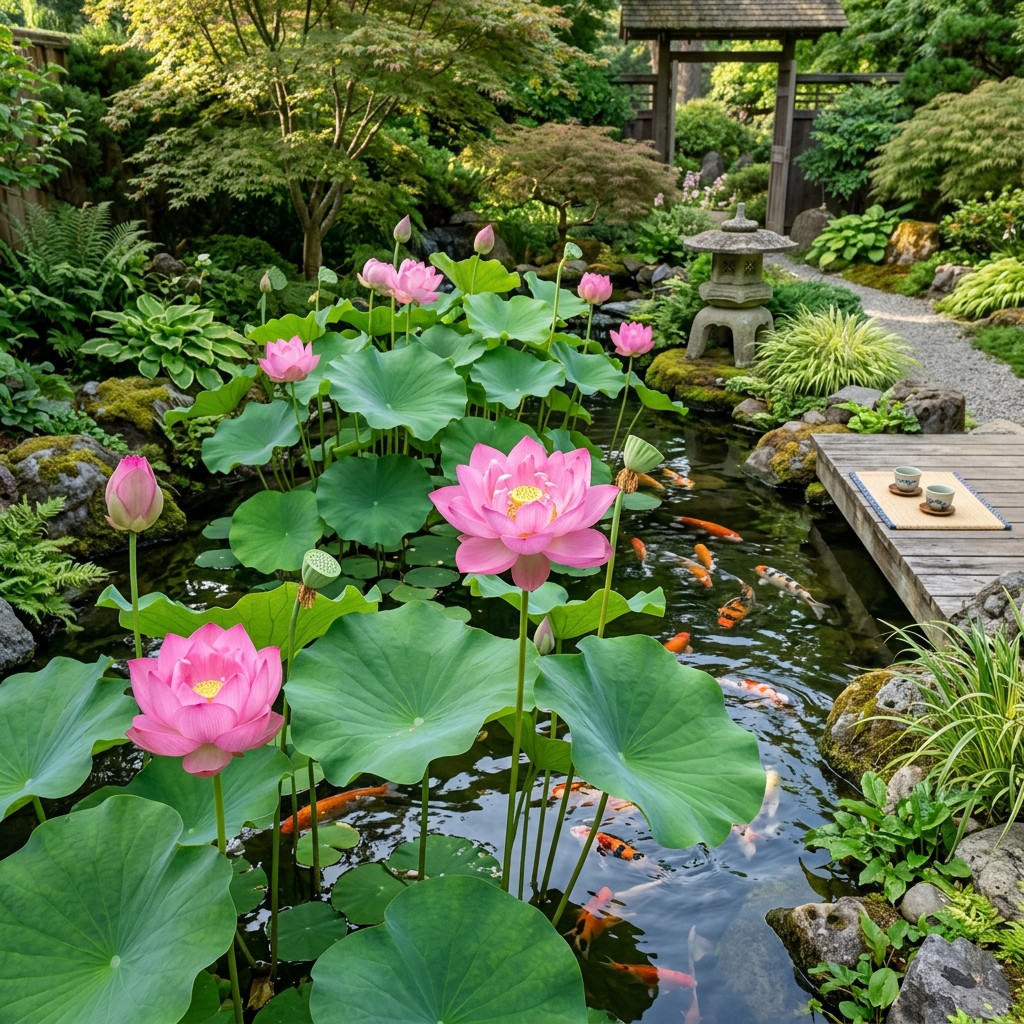 20 Sacred Water Lotus Seeds for Planting Premium Heirloom Seed Blend for Garden