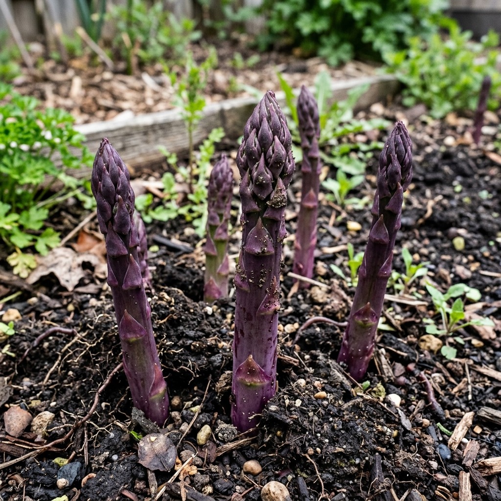100 Purple Passion Asparagus Seeds for Planting – Premium Heirloom Vegetable