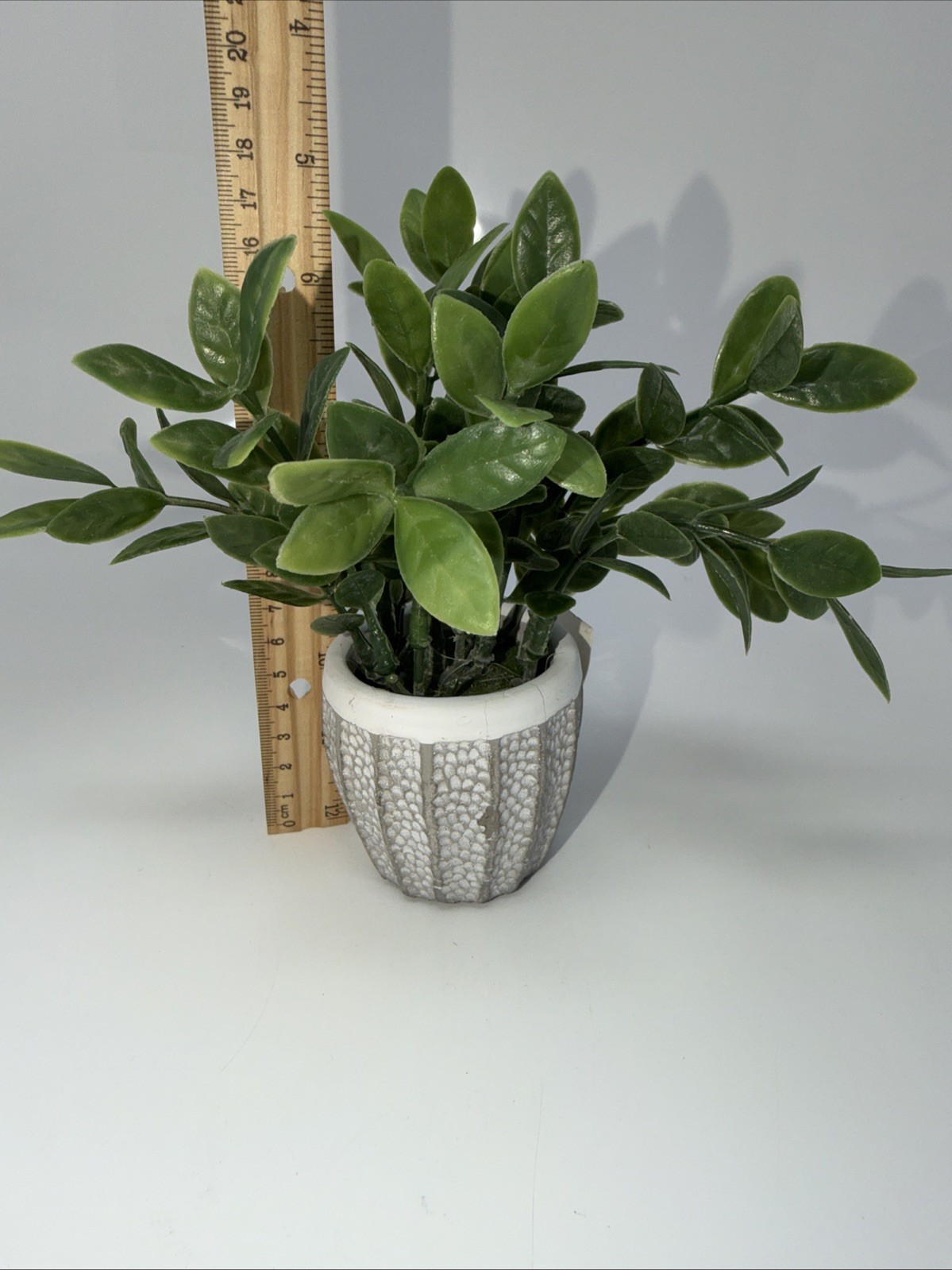 Artificial Potted Plants Lot of 4 Faux Greenery Home Office Decor