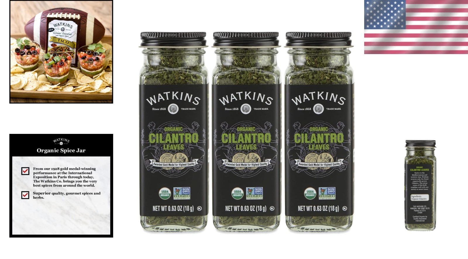 USDA Certified Cilantro Leaves Grinder Set