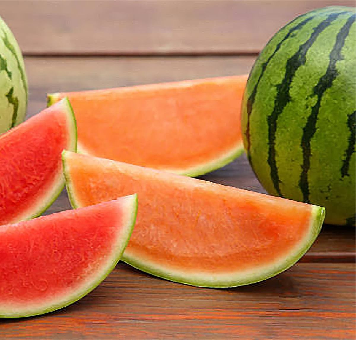 Delicious Tendersweet Orange Watermelon Seeds Produces Watermelons up to 153…
