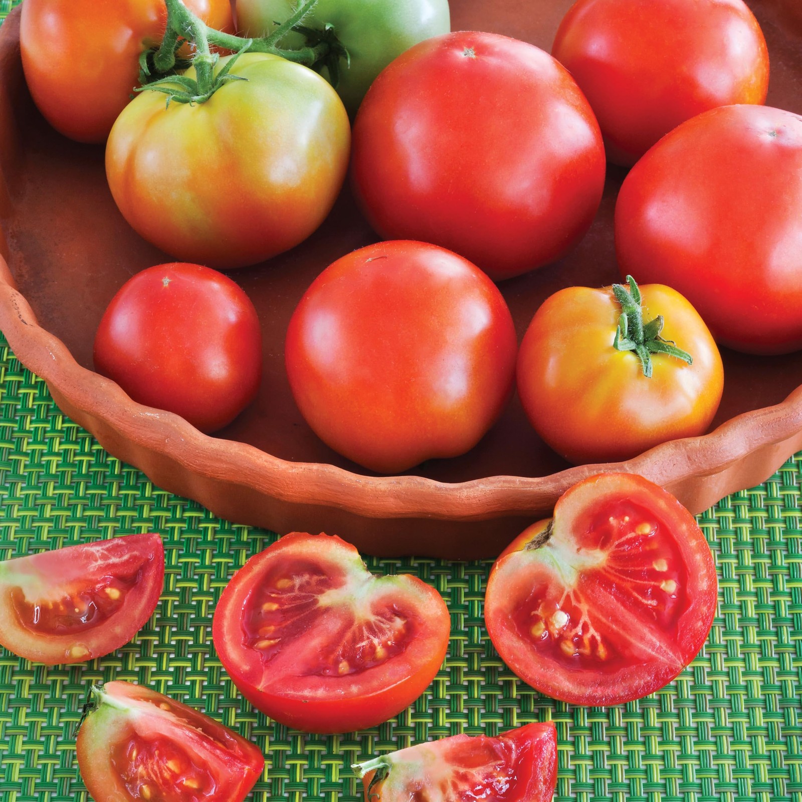 Bonnie Plants Patio Tomato Live Plant 1 Gal. 2-Pack
