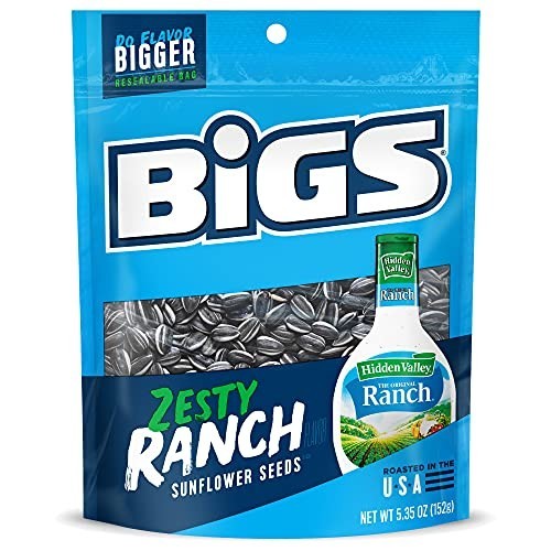 Zesty Ranch Sunflower Seeds – Perfect Easter Basket Stuffer, 5.35 oz, Pack of 12