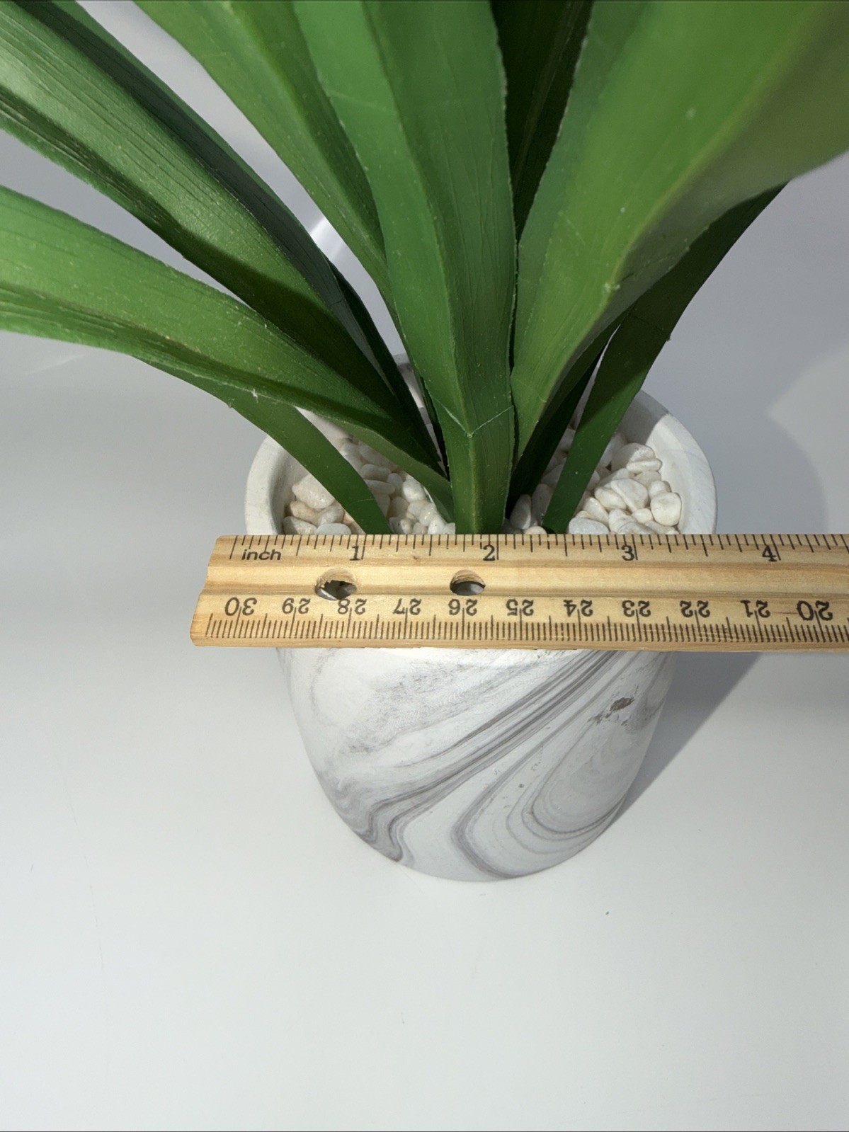 Artificial Potted Plants Lot of 4 Faux Greenery Home Office Decor