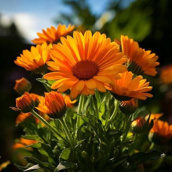 Calendula Seeds – Flower- Medicinal Herb Seeds FREE SHIPPING! USA