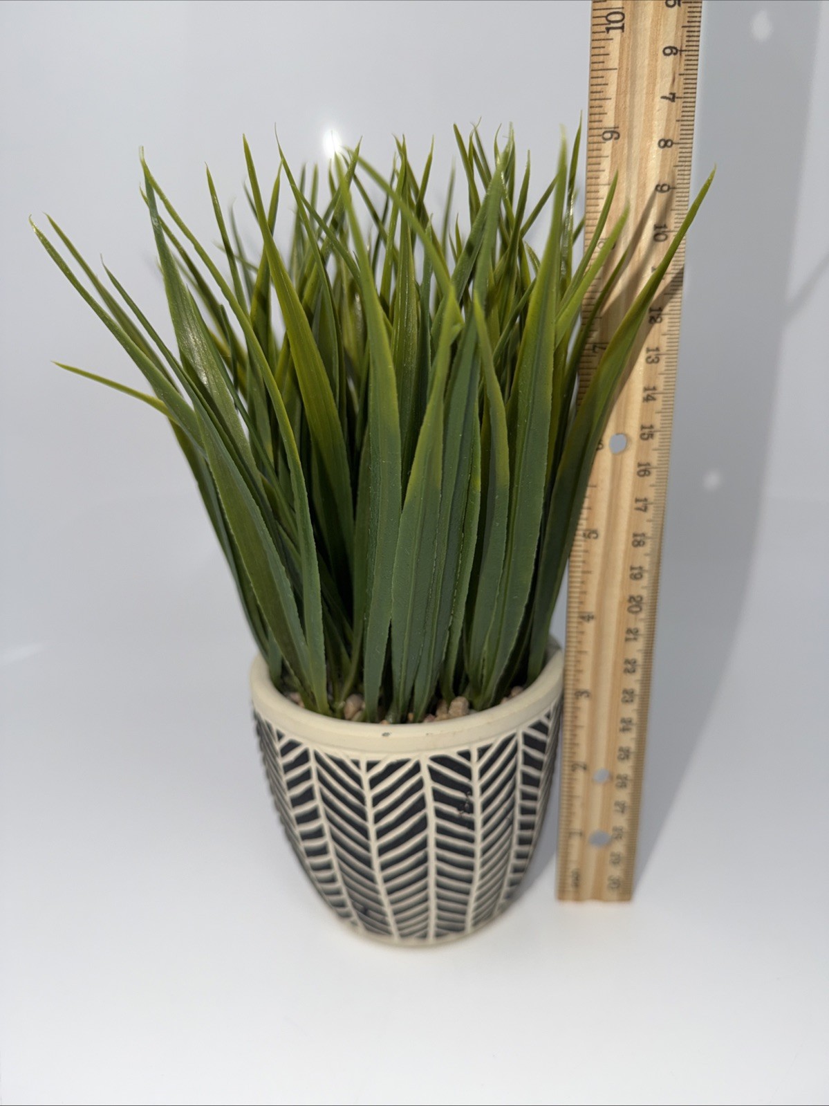 Artificial Potted Plants Lot of 4 Faux Greenery Home Office Decor