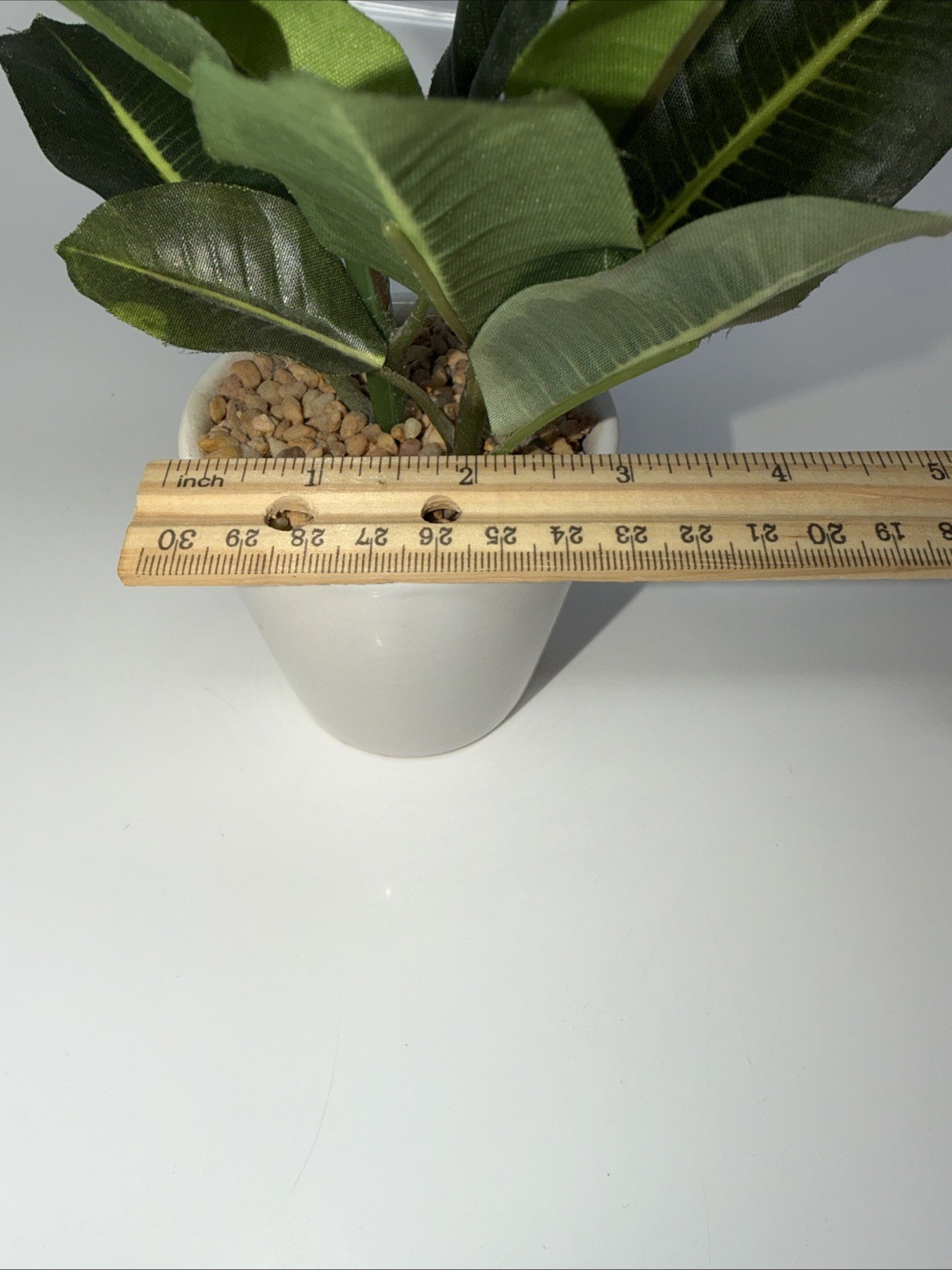 Artificial Potted Plants Lot of 4 Faux Greenery Home Office Decor