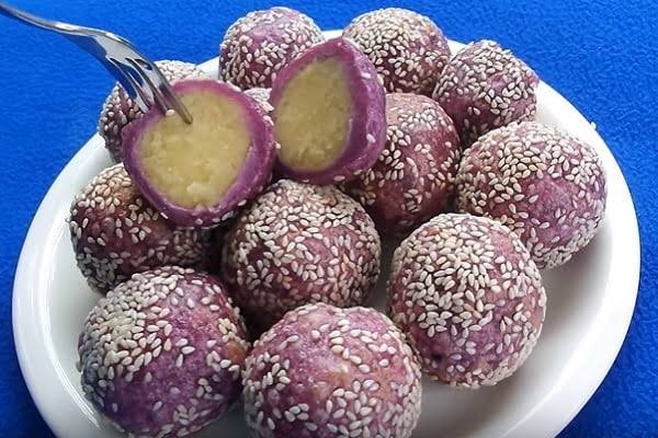Okinawa Purple & Royal Purple Sweet Potato Slips (10) White Skin + Deep Purple