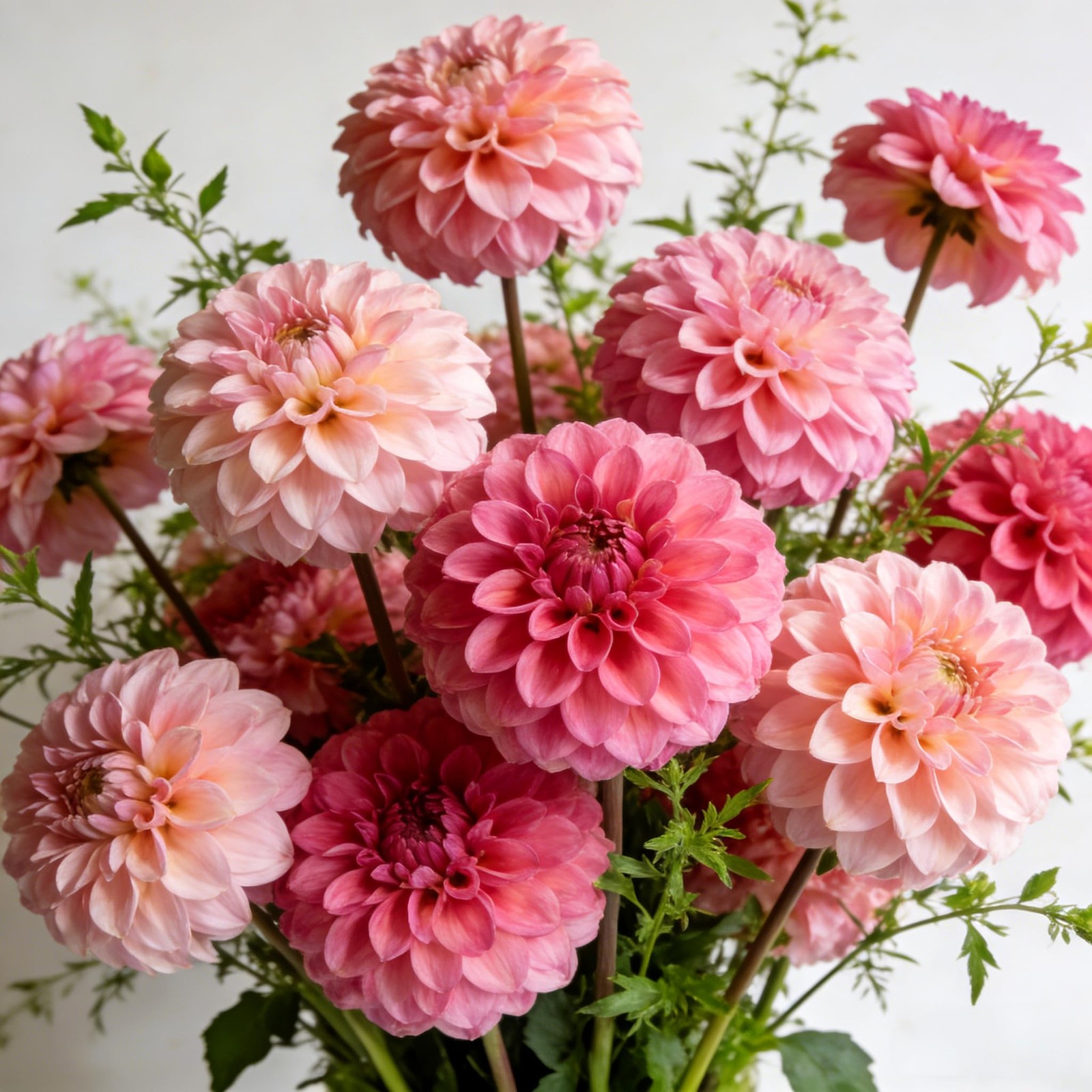 Carpet 400+ Mixed Dahlia Seeds for Planting, Colorful Perennial seeds