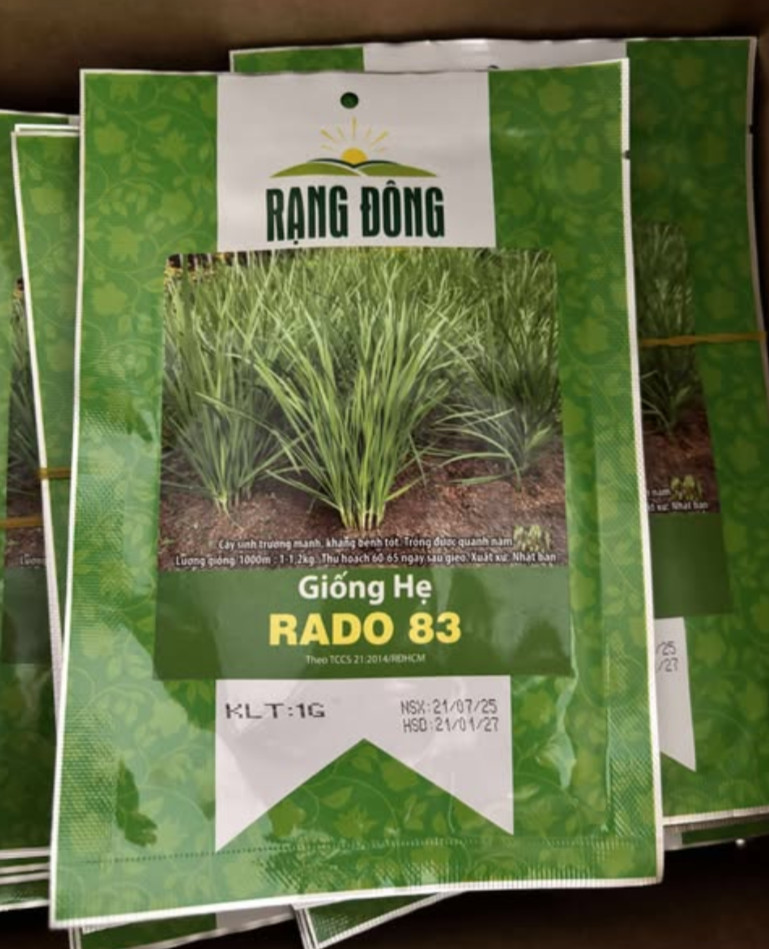 Chives Seeds – 1g – Garlic Chives – Hẹ Lá – Popular Asian Herb