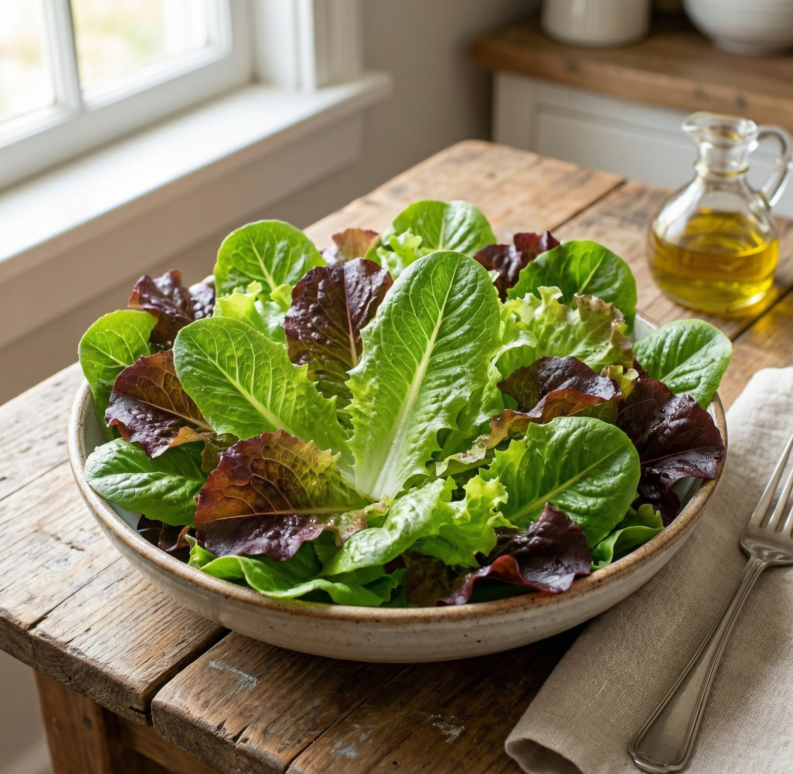 Lettuce GOURMET MIX Mixed Greens Cut & Come Again Garden Non-GMO 1000 Seeds