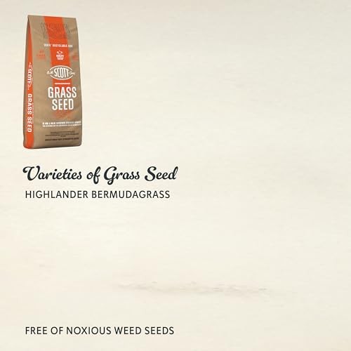 Scotts O.M. Scott And Sons Bermudagrass Grass Seed Fertilizer And Soil Improver