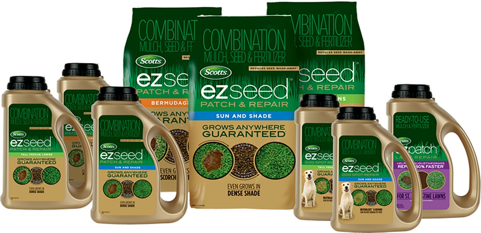 Scotts EZ Seed Patch & Repair Tall Fescue Lawns 20 lbs.