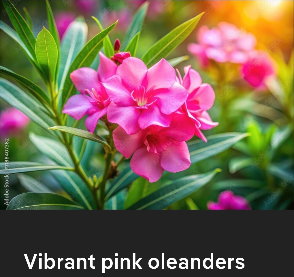 50 Hot Pink Oleander Seeds . Easy To Grow!!