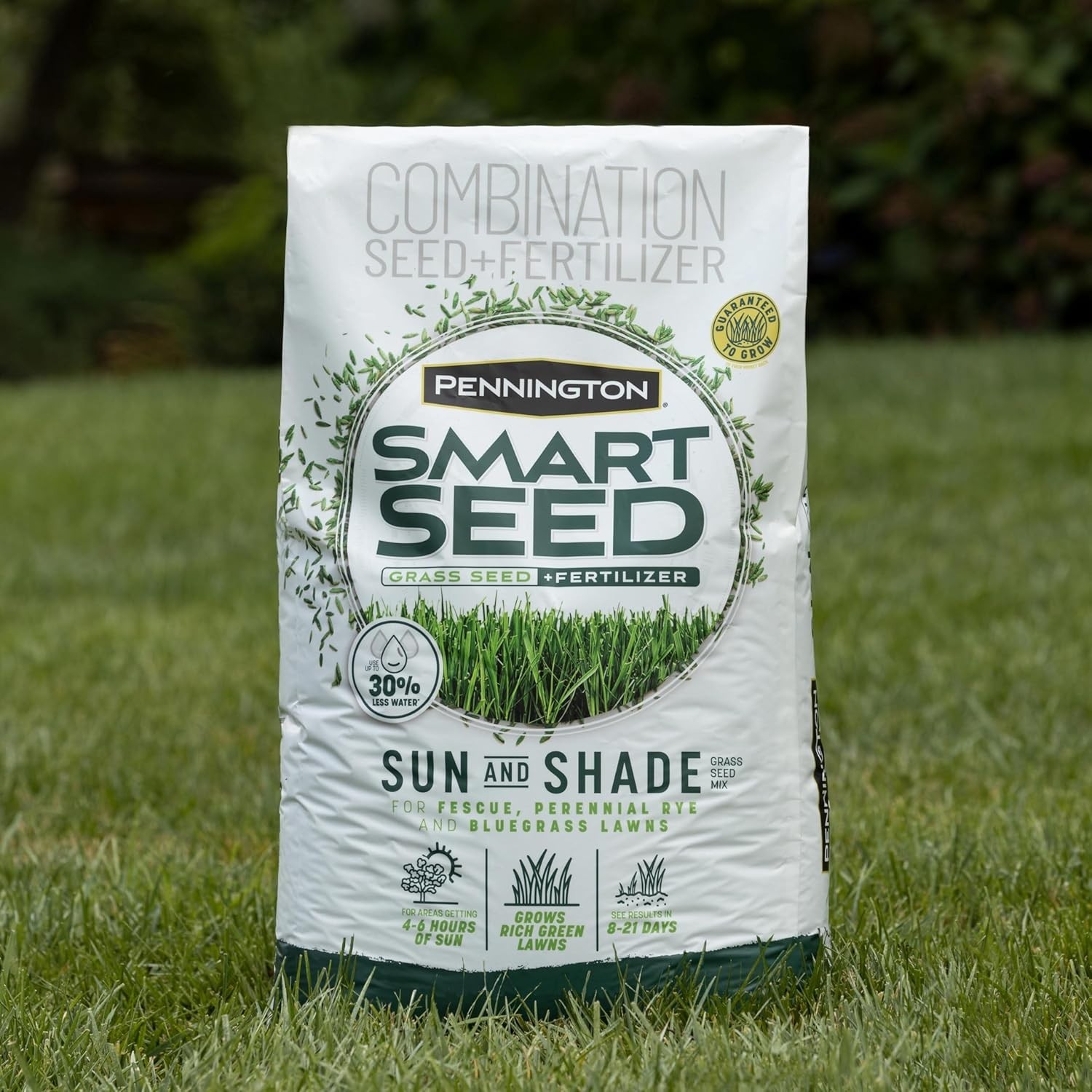 7 lb Smart Seed Sun & Shade Grass Mix – Thriving Lawns for Sun & Moderate Shade