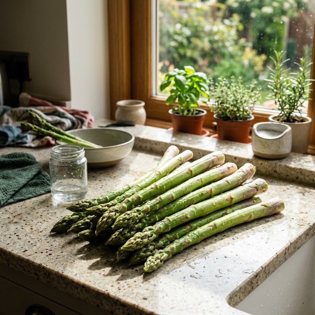 100 Jersey Giant Asparagus Seeds for Planting – Premium Heirloom Vegetable