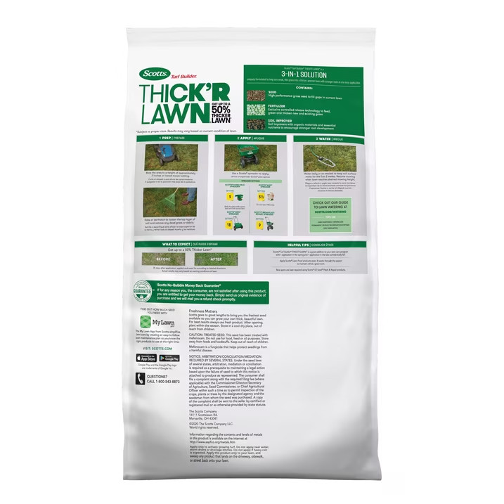 Scotts Turf Builder Thick’R Lawn Sun & Shade 40 lbs.