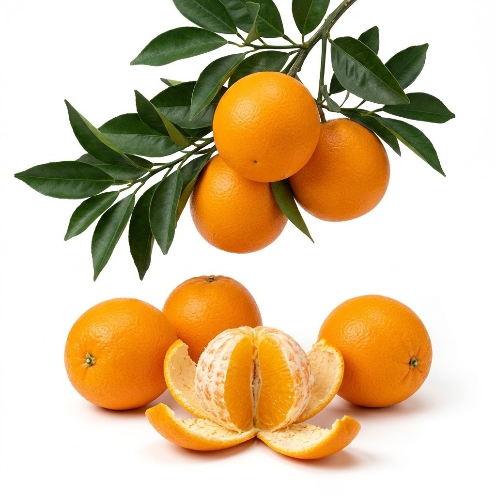Lane Late Navel Orange Tree 24″ Live Plant Seedless Summer Ripening Semi-Dwarf