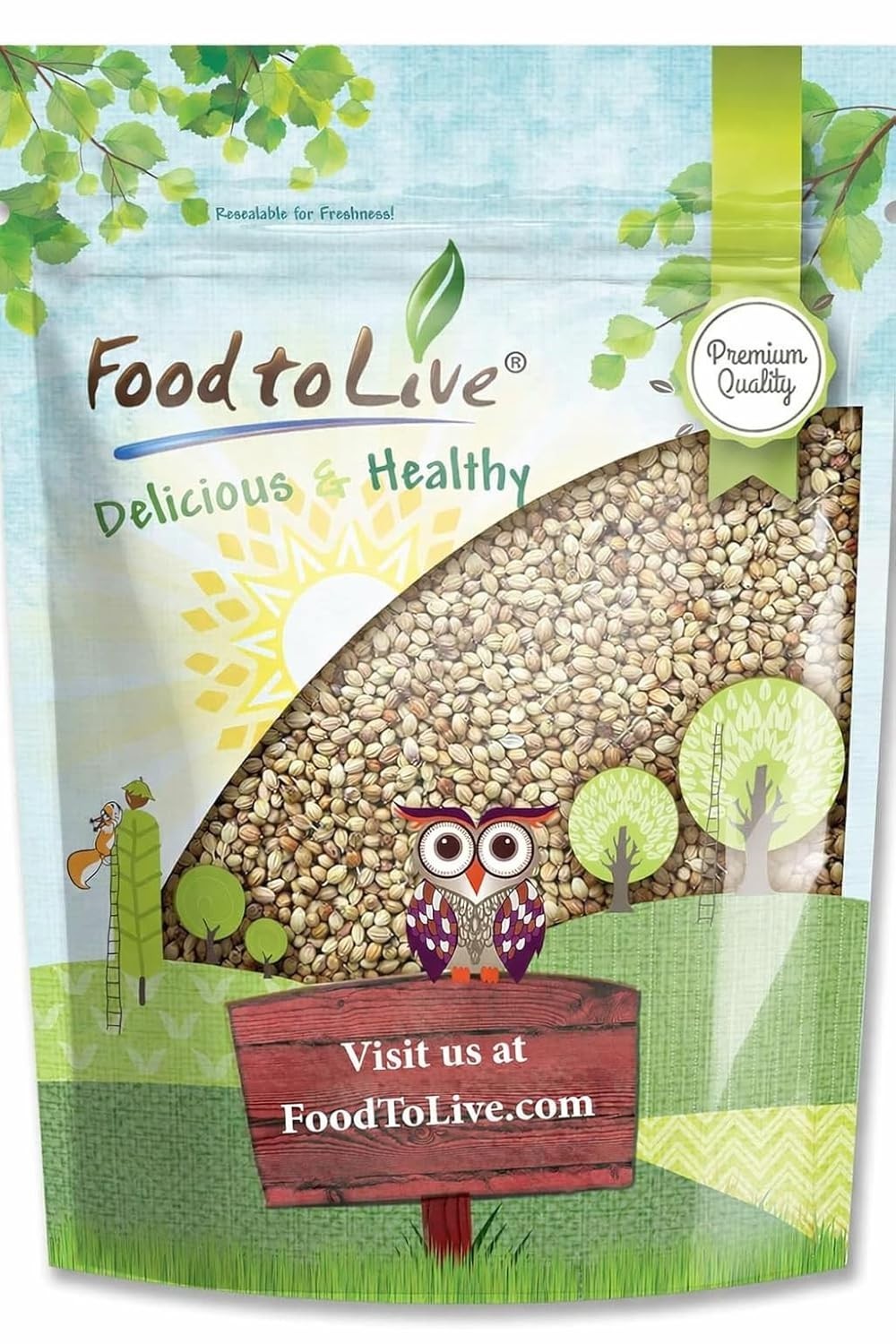 Nutrient-Packed Cilantro Seeds, 2.5 lbs – Cooking Essential