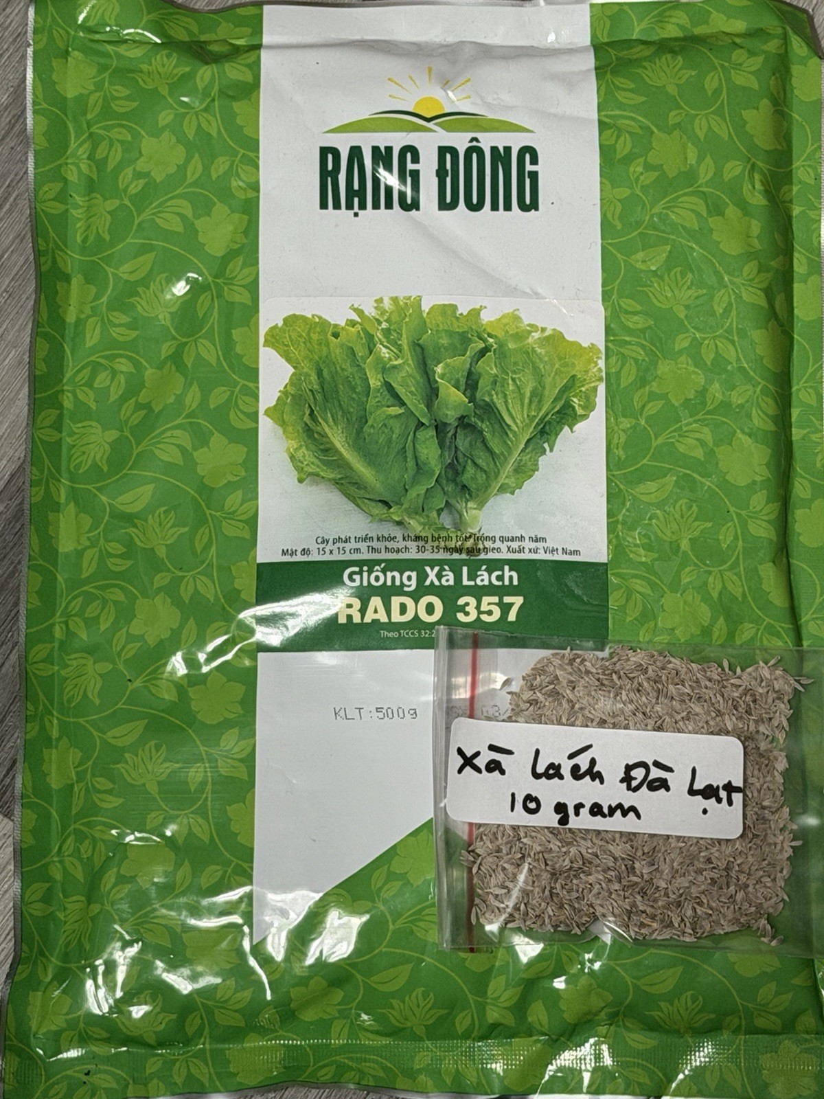 Xà Lách Đà Lạt Lá Mỏng