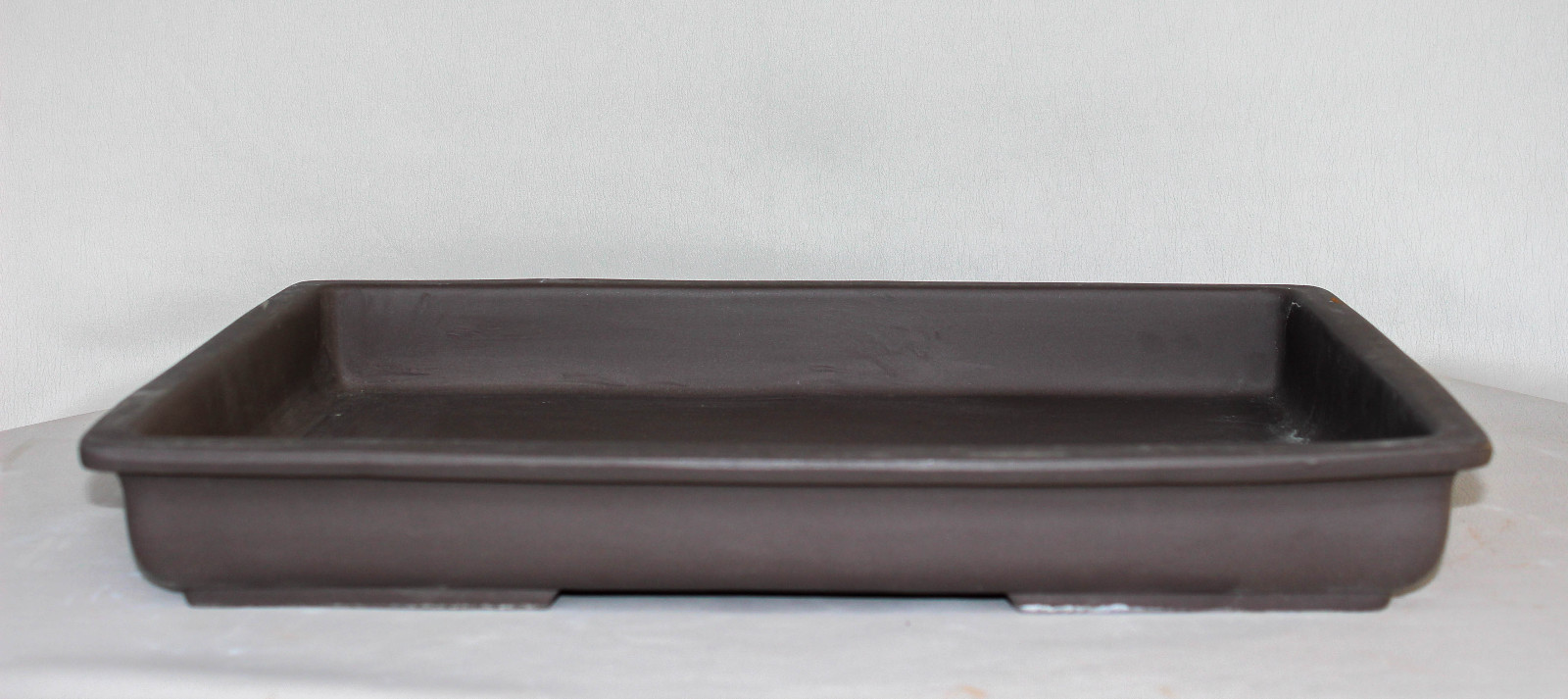 Japanese forest, group planting bonsai pot 16.8″L style 31-19 clay