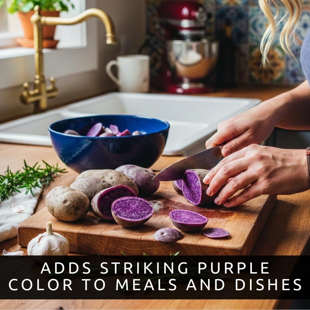 Purple Majesty Seed Potatos for Planting – Garden (10 Pounds)