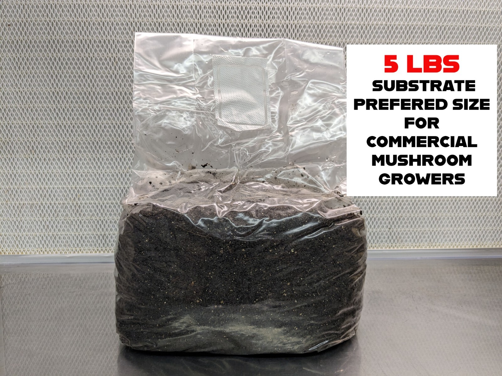 5 LBS Coco Mushroom Substrate with Added Cow Manure