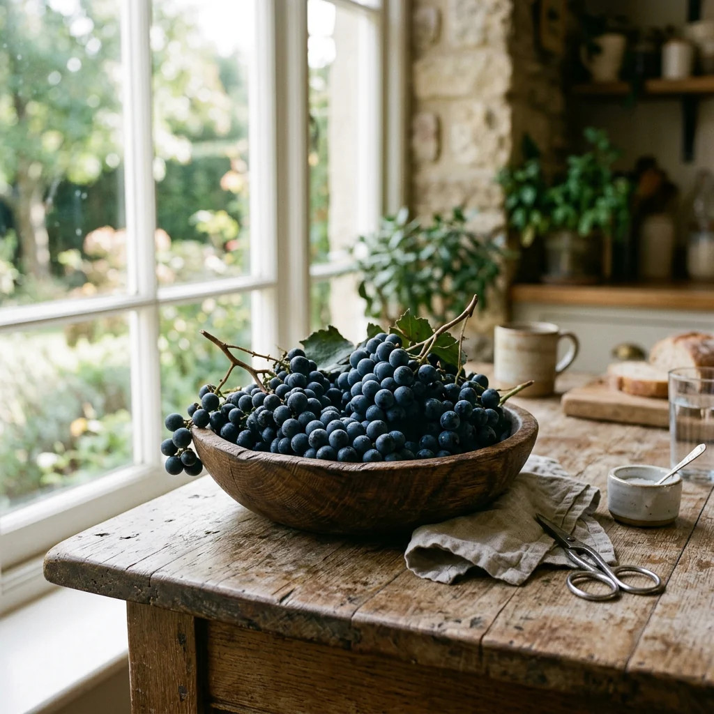 100 Summer Black Purple Grape Seeds for Planting – Premium Summer Black Purple