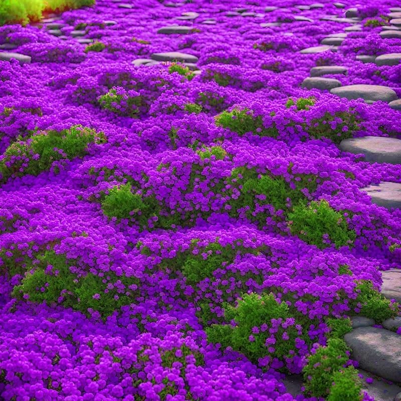 18000+ Magic Creeping Thyme Seeds for Planting Ground Cover Plants Heirloom Flow
