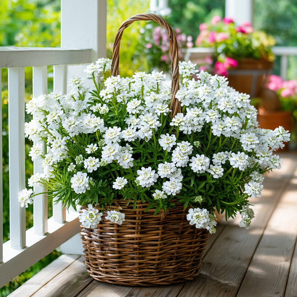 Empress Rocket Candytuft 200 Seeds | Fragrant White Flower Spikes