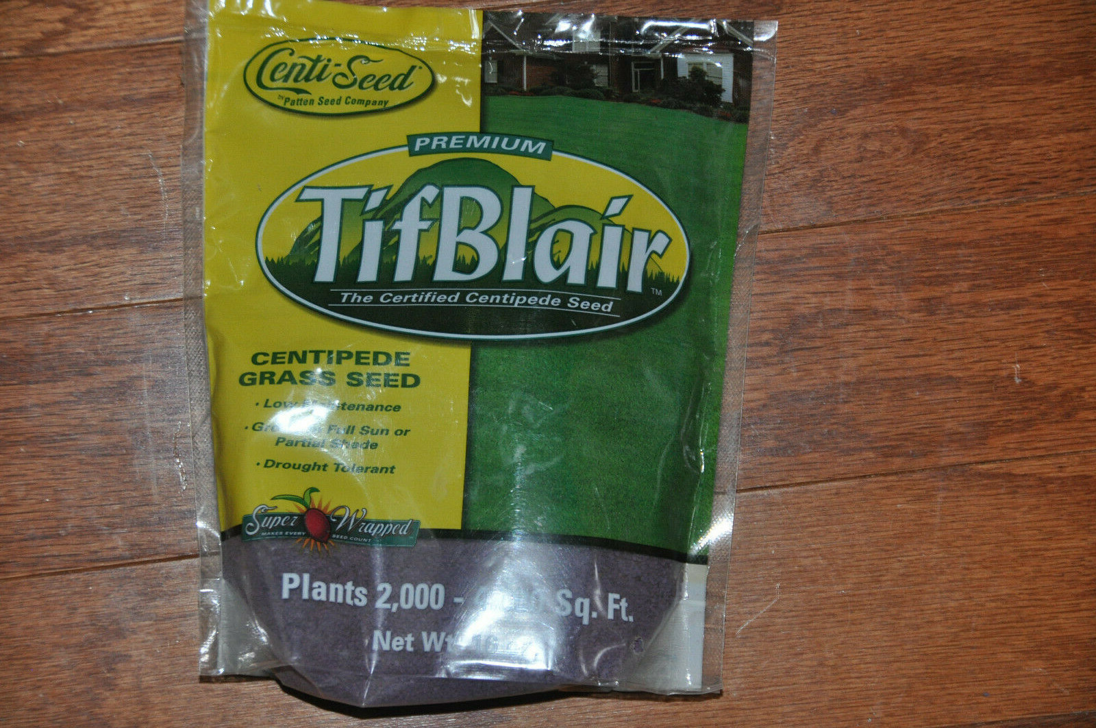 TifBlair Centipede Grass Seed 16oz bags, unopenned.  Test Dated January 2011